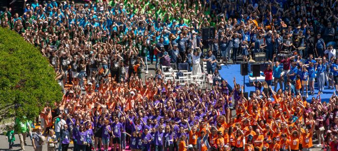 Una ola humana por los ODS Una ola humana por los ODS